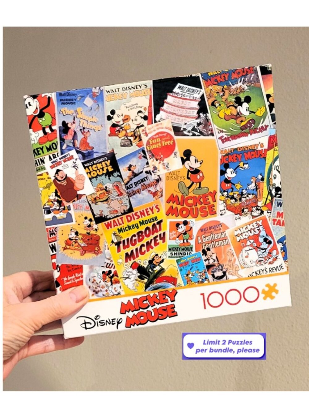 Disney MICKEY MOUSE by Ceaco Jigsaw Puzzle 1000 pieces